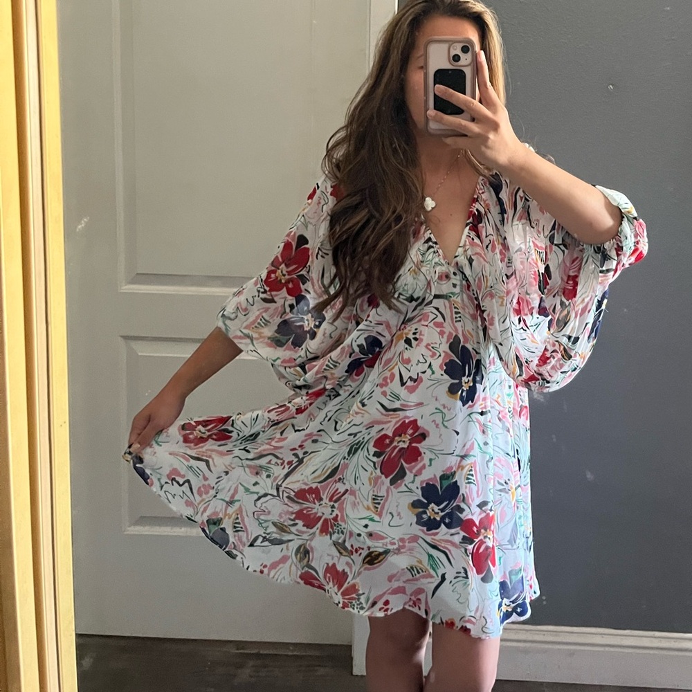 Socialite kimono style dress XS